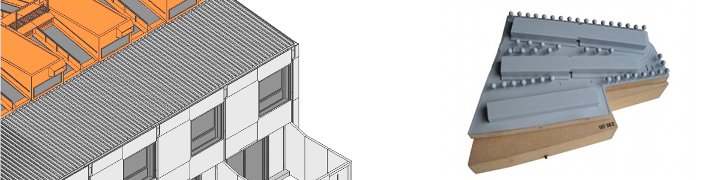 facade study and plastic model [Hammerau competition, 1996]