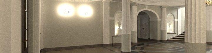 entrance hall visualization (yafaray)